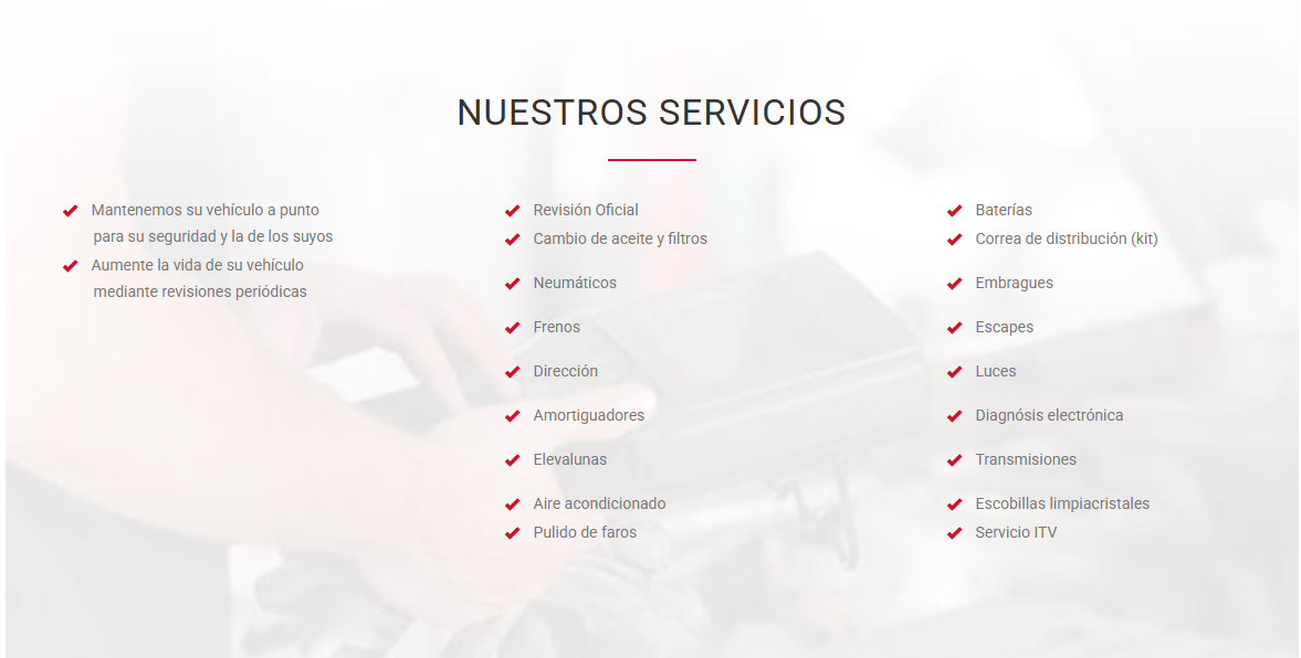 Nuestros Servicios
